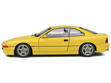 Load image into Gallery viewer, 1990 BMW 850 (E31) CSI Dakar Yellow 1/18 Diecast Model Car by Solido Solido
