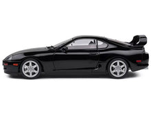 Load image into Gallery viewer, 1993 Toyota Supra MK4 (A80) RHD (Right Hand Drive) Astral Black 1/18 Diecast Model Car by Solido Solido
