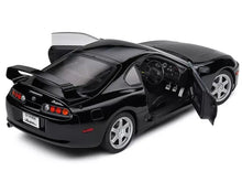 Load image into Gallery viewer, 1993 Toyota Supra MK4 (A80) RHD (Right Hand Drive) Astral Black 1/18 Diecast Model Car by Solido Solido
