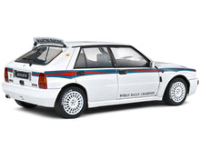 Load image into Gallery viewer, 1992 Lancia Delta HF Integrale Evo 1 Martini 6 White with Blue and Red Stripes &quot;World Rally Champion - Martini Racing&quot; 1/18 Diecast Model Car by Solido Solido
