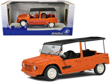 Load image into Gallery viewer, 1970 Citroen Mehari MK.1 Kirghiz Orange with Black Top 1/18 Diecast Model Car by Solido Solido
