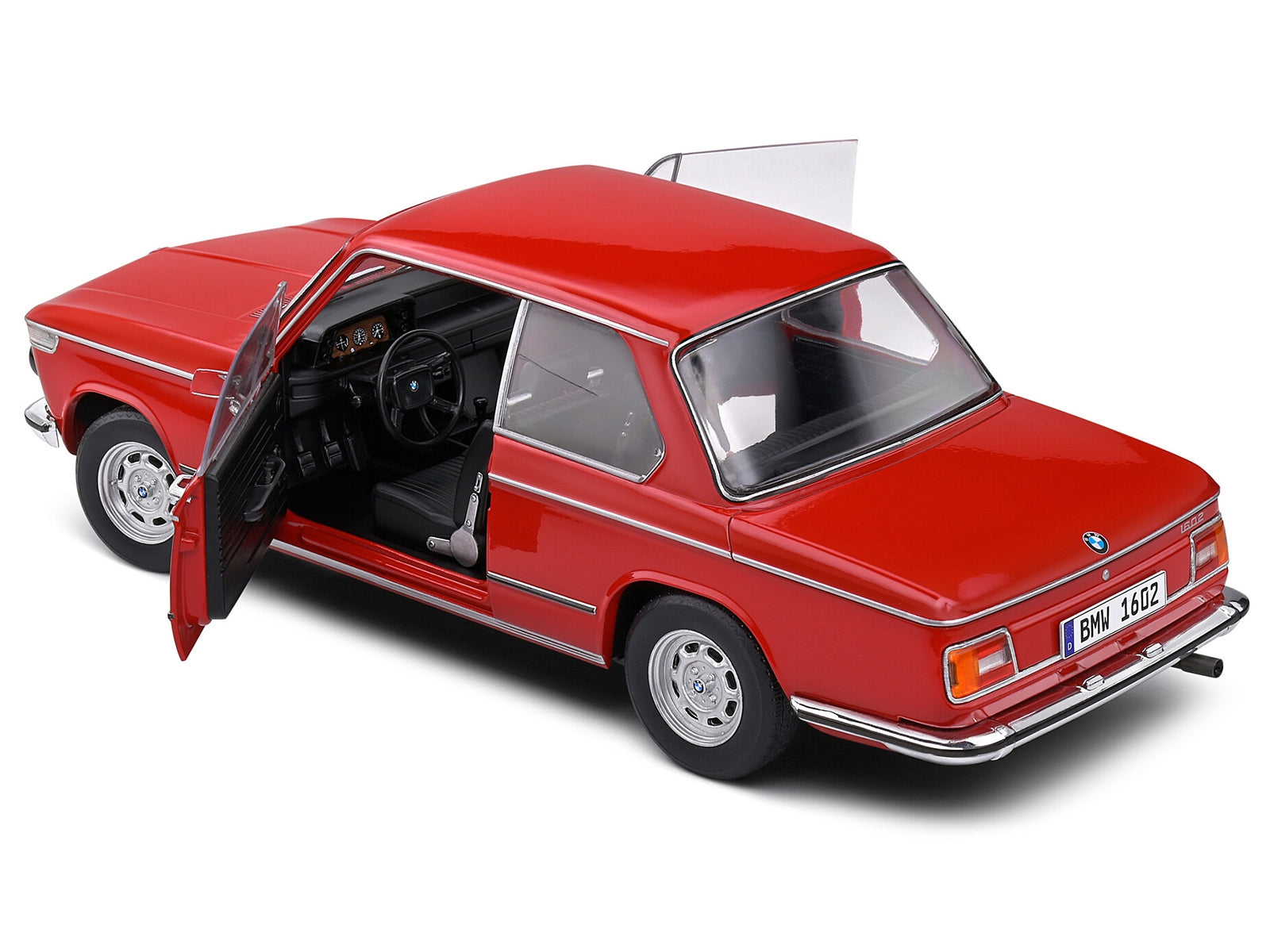 1971 BMW 1602 Verona Red 1/18 Diecast Model Car by Solido Solido