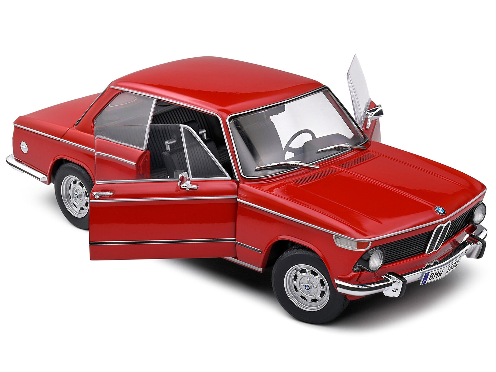 1971 BMW 1602 Verona Red 1/18 Diecast Model Car by Solido Solido