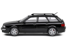 Load image into Gallery viewer, 1995 Audi Avant RS2 Brilliant Black with Roofrack 1/43 Diecast Model Car by Solido Solido
