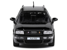 Load image into Gallery viewer, 1995 Audi Avant RS2 Brilliant Black with Roofrack 1/43 Diecast Model Car by Solido Solido
