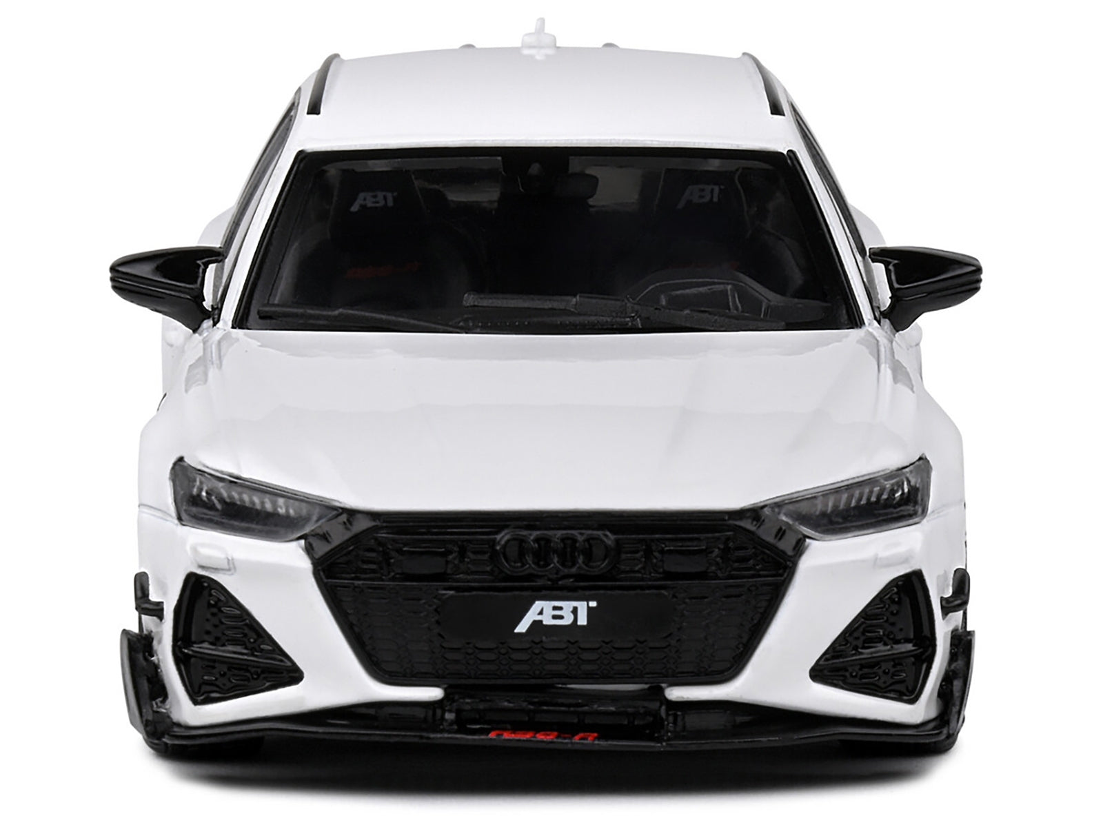 2021 Audi ABT RS6-R Ibis White 1/43 Diecast Model Car by Solido Solido