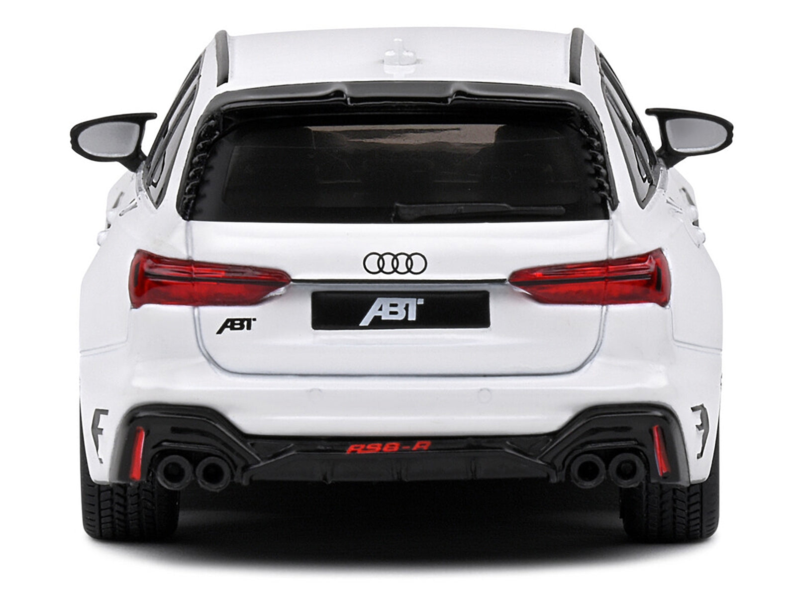 2021 Audi ABT RS6-R Ibis White 1/43 Diecast Model Car by Solido Solido