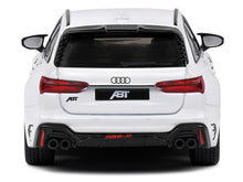 Load image into Gallery viewer, 2021 Audi ABT RS6-R Ibis White 1/43 Diecast Model Car by Solido Solido
