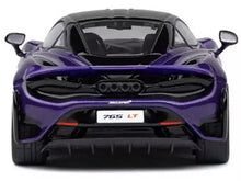 Load image into Gallery viewer, McLaren 765 LT Lantana Purple Metallic 1/43 Diecast Model Car by Solido Solido
