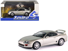 Load image into Gallery viewer, Toyota Supra MKIV Silver Metallic 1/43 Diecast Model Car by Solido Solido
