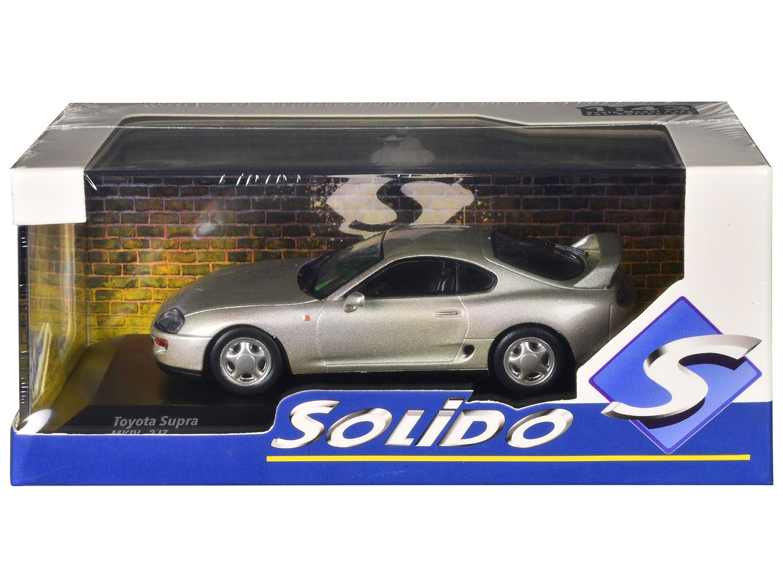 Toyota Supra MKIV Silver Metallic 1/43 Diecast Model Car by Solido Solido