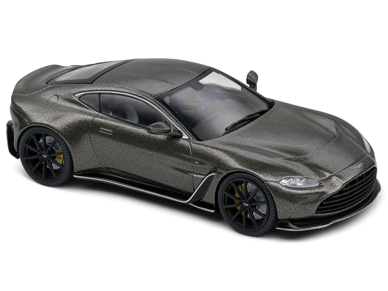 Aston Martin V12 Vantage Cumberland Gray Metallic 1/43 Diecast Model Car by Solido Solido