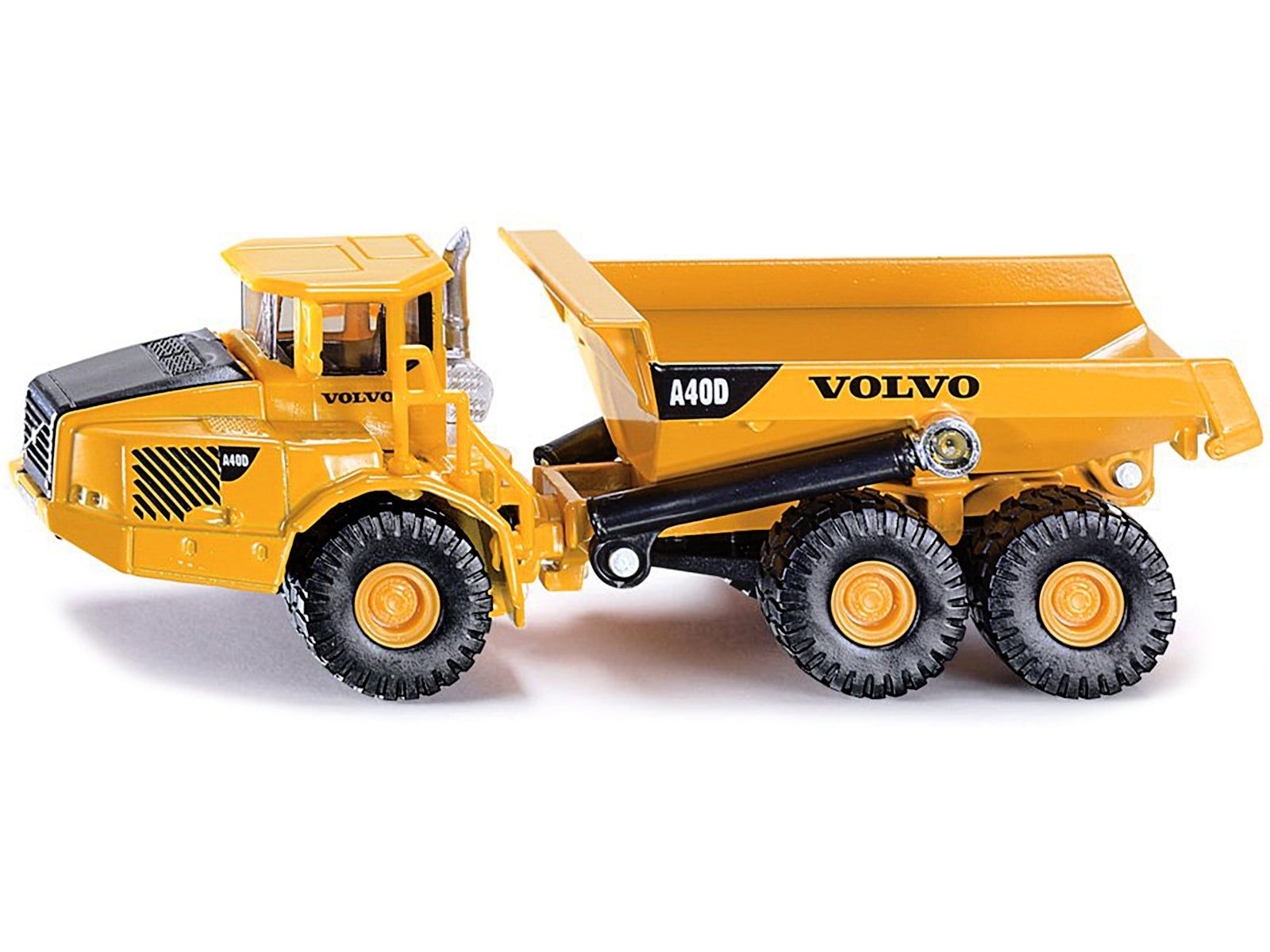 Volvo A40D Dump Truck Yellow 1/87 (HO) Diecast Model by Siku SIKU