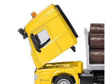 Load image into Gallery viewer, Mercedes-Benz Arocs 2645 Log Transporter Yellow 1/50 Diecast Model Car by Siku SIKU
