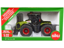 Load image into Gallery viewer, Claas 5000 Xerion Tractor Green with Gray Top 1/32 Diecast Model by Siku SIKU
