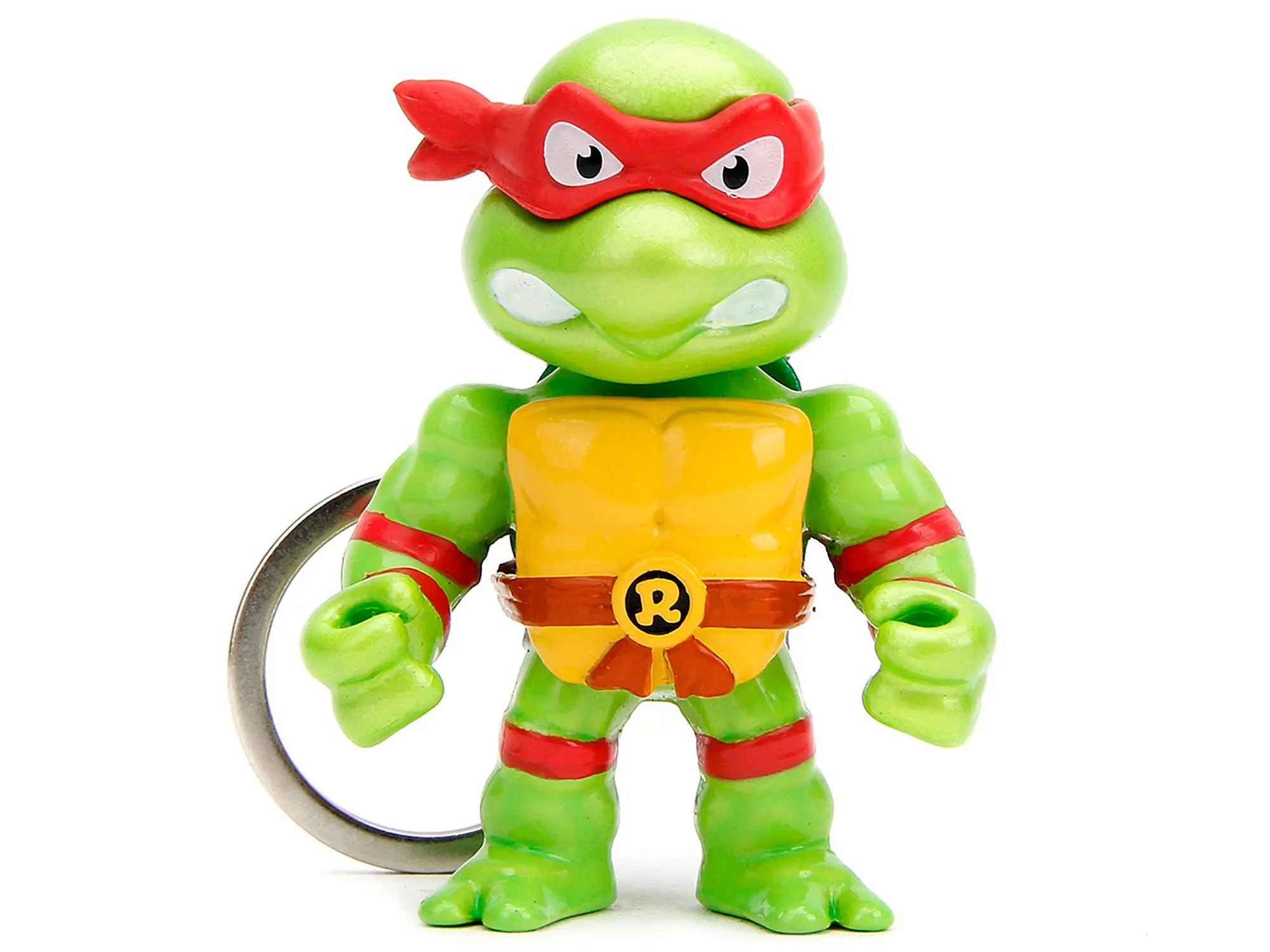 Set of 4 Diecast Figure Key Chains "Teenage Mutant Ninja Turtles" TV Series "Metalfigs" Series Diecast Models by Jada Jada