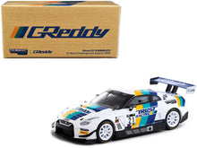 Load image into Gallery viewer, Nissan GT-R NISMO GT3 #21 Luis Moreno &quot;Tarmac eMotorsports&quot; &quot;GT World Challenge Asia Esports&quot; (2020) with Plastic Transporter Packaging &quot;GReddy&quot; 1/64 Diecast Model Car by Tarmac Works Tarmac Works
