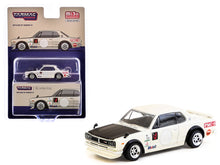 Load image into Gallery viewer, Nissan Skyline HT 2000GT-R RHD (Right Hand Drive) &quot;Lamley Group&quot; White with Black Hood &quot;Global64&quot; Series 1/64 Diecast Model Car by Tarmac Works Tarmac Works
