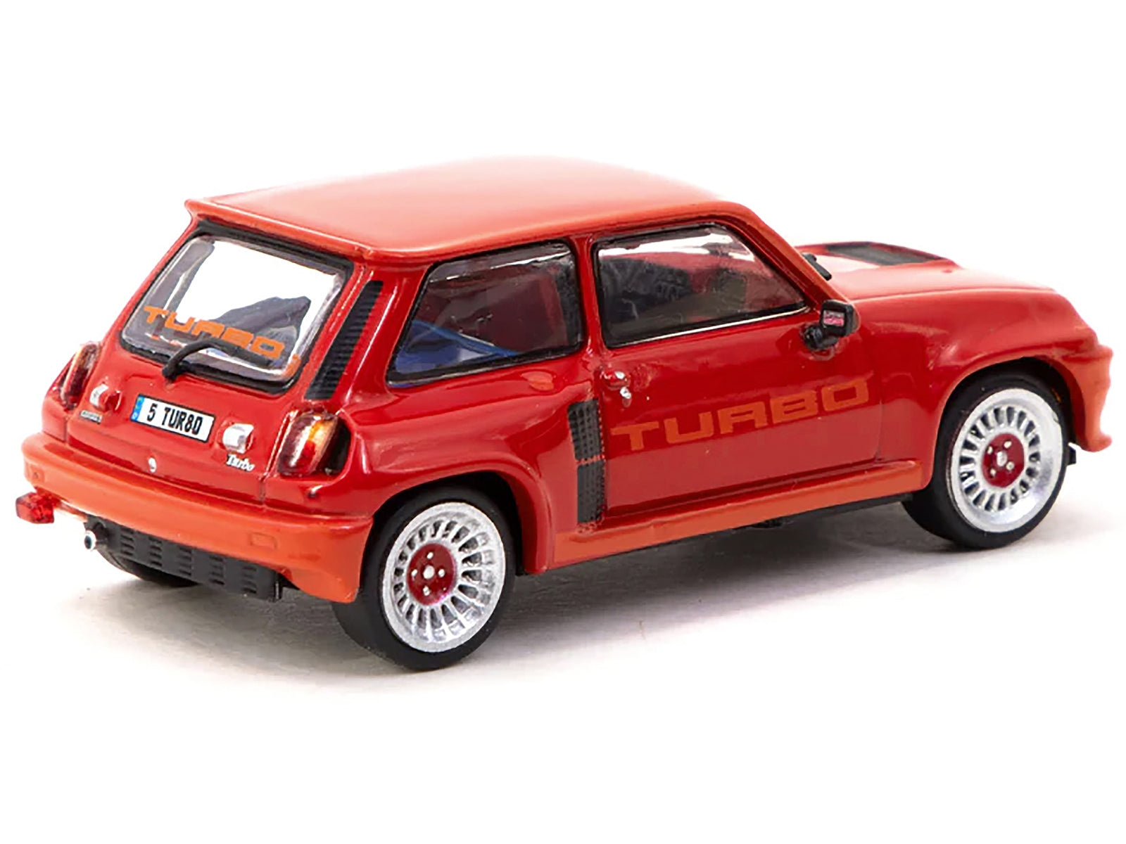 Renault 5 Turbo Red "Road64" Series 1/64 Diecast Model by Tarmac Works Tarmac Works