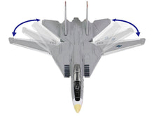 Load image into Gallery viewer, Grumman F-14 Tomcat Fighter Aircraft &quot;VF-1 Wolfpack&quot; and Section B of USS Enterprise (CVN-65) Aircraft Carrier Display Deck &quot;Legendary F-14 Tomcat&quot; Series 1/200 Diecast Model by Forces of Valor Forces Of Valor
