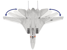 Load image into Gallery viewer, Grumman F-14 Tomcat Fighter Aircraft &quot;VF-114 Aardvarks&quot; and Section E of USS Enterprise (CVN-65) Aircraft Carrier Display Deck &quot;Legendary F-14 Tomcat&quot; Series 1/200 Diecast Model by Forces of Valor Forces Of Valor
