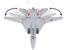 Load image into Gallery viewer, Grumman F-14A Tomcat Fighter Aircraft &quot;VF-111 Sundowners&quot; and Section J of USS Enterprise (CVN-65) Aircraft Carrier Display Deck &quot;Legendary F-14 Tomcat&quot; Series 1/200 Diecast Model by Forces of Valor Forces Of Valor
