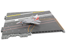 Load image into Gallery viewer, Grumman F-14A Tomcat Fighter Aircraft &quot;VF-111 Sundowners&quot; and Section J of USS Enterprise (CVN-65) Aircraft Carrier Display Deck &quot;Legendary F-14 Tomcat&quot; Series 1/200 Diecast Model by Forces of Valor Forces Of Valor
