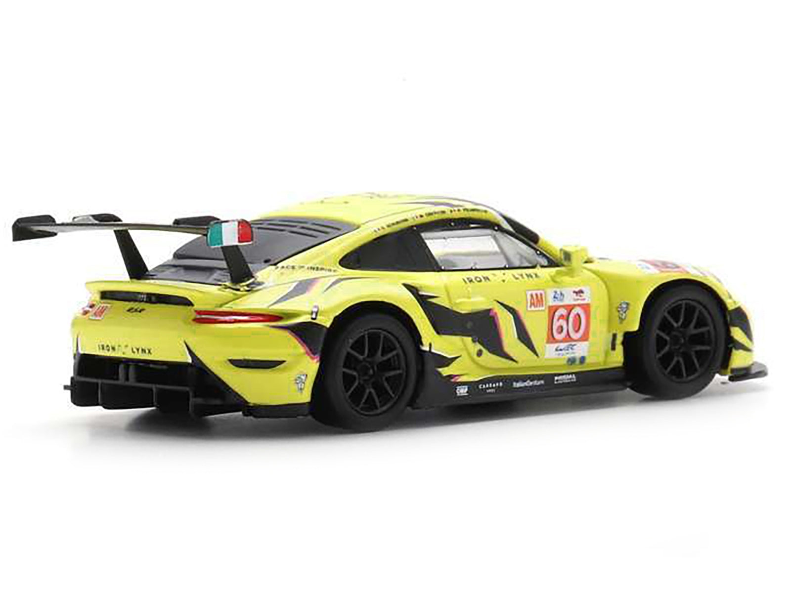 Porsche 911 RSR-19 #60 Matteo Cressoni - Alessio Picariello - Claudio Schiavoni "Iron Lynx" "24 Hours of Le Mans" (2023) 1/64 Diecast Model Car by Sparky Sparky